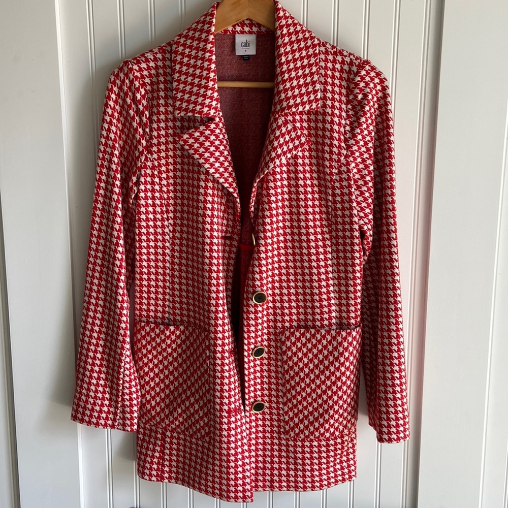 Cabi Houndstooth Jacket
